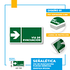 Vía de Evacuación Dirección Recta