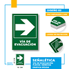 Vía de Evacuación Dirección Recta
