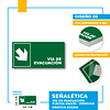Vía de Evacuación Dirección Diagonal