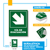 Vía de Evacuación Dirección Diagonal