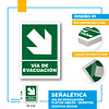 Vía de Evacuación Dirección Diagonal
