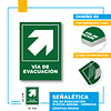 Vía de Evacuación Dirección Diagonal