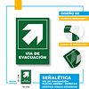 Vía de Evacuación Dirección Diagonal