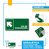 Vía de Evacuación Dirección Diagonal