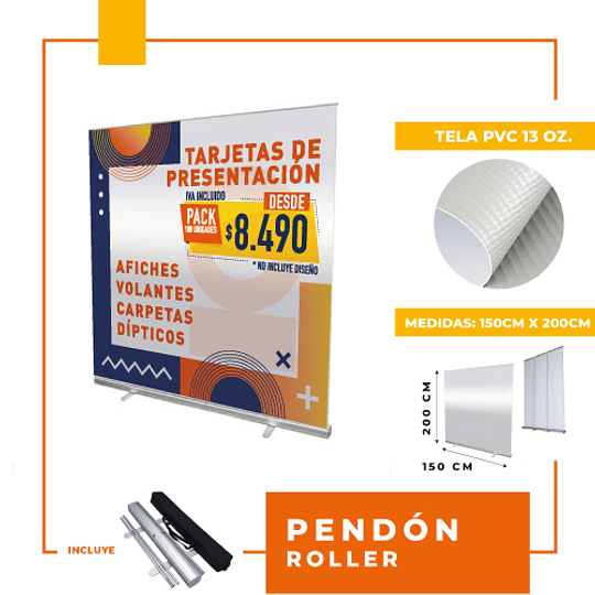 Pendón roller