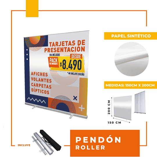 Pendón roller