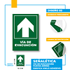Vía de Evacuación Dirección Recta