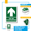 Vía de Evacuación Dirección Recta