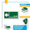 Vía de Evacuación Dirección Recta