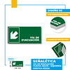 Vía de Evacuación Dirección Diagonal