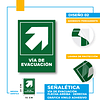Vía de Evacuación Dirección Diagonal