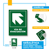 Vía de Evacuación Dirección Diagonal