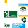 Salida de Emergencia Dirección Recta