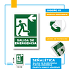 Salida de Emergencia Dirección Recta