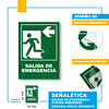 Salida de Emergencia Dirección Recta