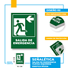 Salida de Emergencia Dirección Recta