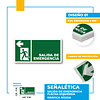 Salida de Emergencia Dirección Recta