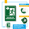 Salida de Emergencia Dirección Recta