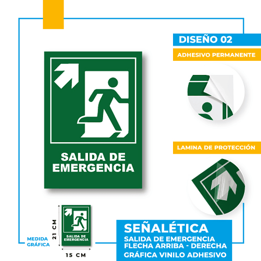 Salida de Emergencia Dirección Diagonal