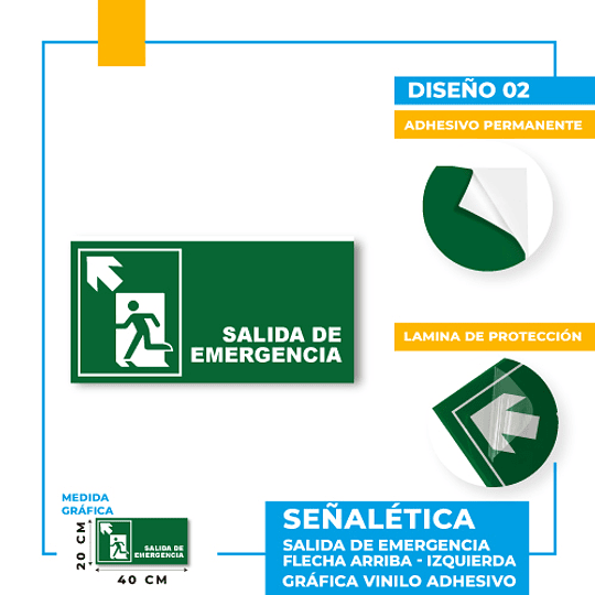 Salida de Emergencia Dirección Diagonal