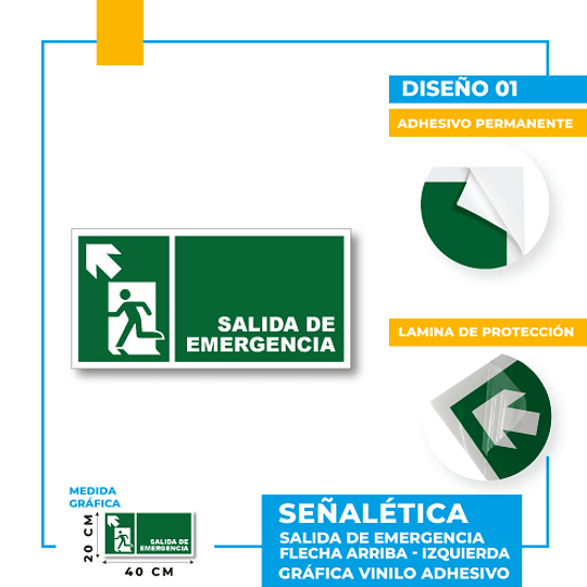 Salida de Emergencia Dirección Diagonal