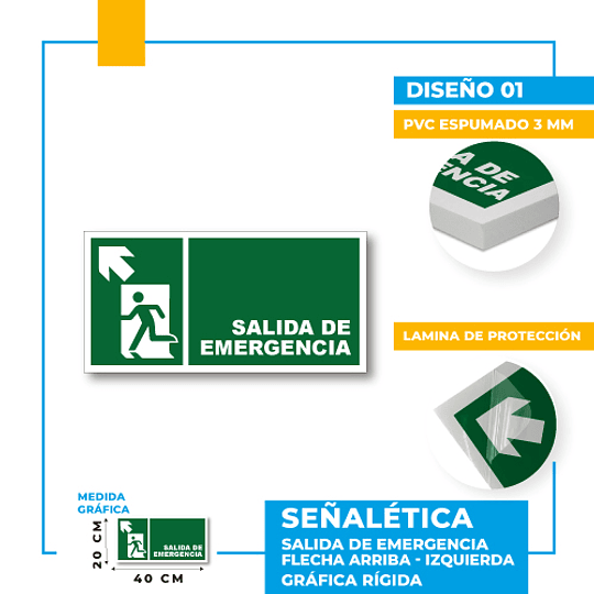 Salida de Emergencia Dirección Diagonal
