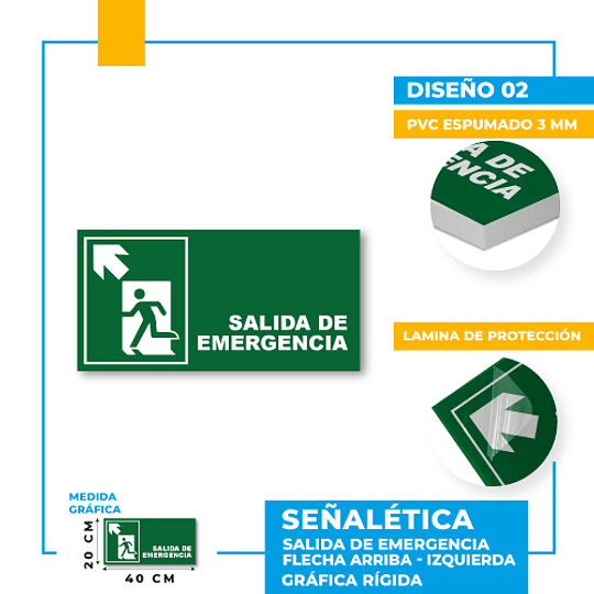 Salida de Emergencia Dirección Diagonal