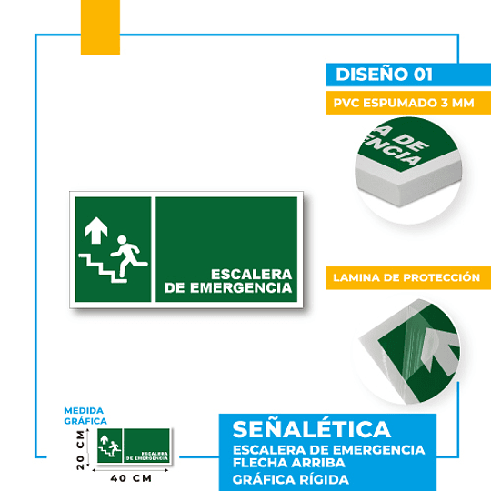 Escalera de Emergencia Dirección Recta