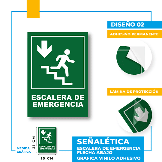 Escalera de Emergencia Dirección Recta