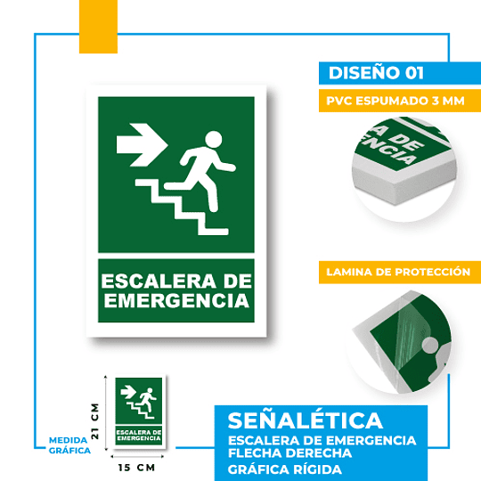 Escalera de Emergencia Dirección Recta