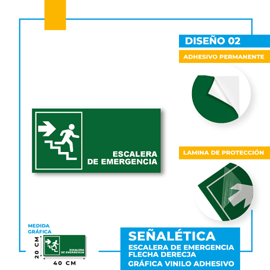 Escalera de Emergencia Dirección Recta