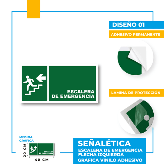 Escalera de Emergencia Dirección Recta