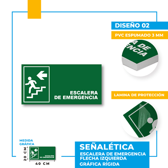 Escalera de Emergencia Dirección Recta
