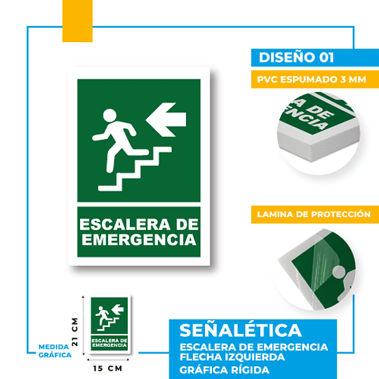 Escalera de Emergencia Dirección Recta