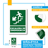 Escalera de Emergencia Dirección Diagonal