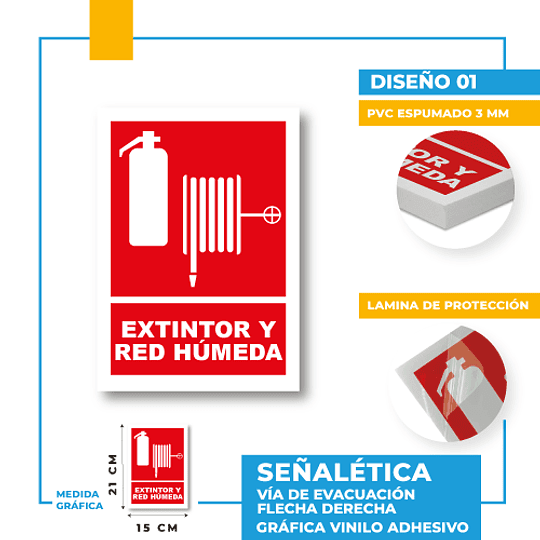 Extintor y Red Húmeda 