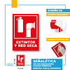 Extintor y Red Seca
