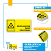 Precaución Paso Peatonal