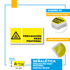 Precaución Paso Peatonal