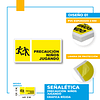 Precaución Niños Jugando