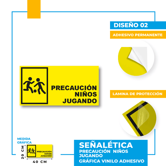 Precaución Niños Jugando