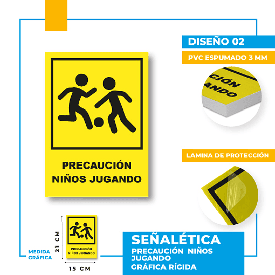 Precaución Niños Jugando