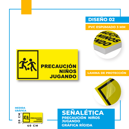 Precaución Niños Jugando