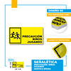 Precaución Niños Jugando