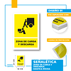 Precaución Zona de Carga y Descarga