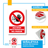 Acceso Restringido No Pasar