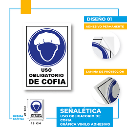 Uso Obligatorio de Cofia   