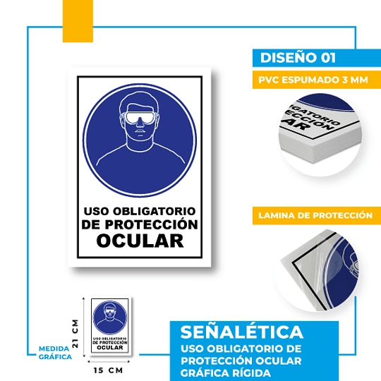 Uso Obligatorio de Protección Ocular