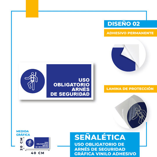 Uso Obligatorio de Arnés de Seguridad