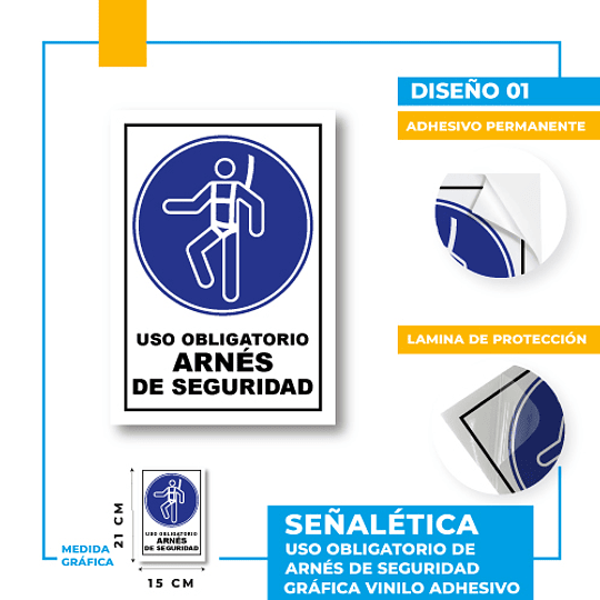 Uso Obligatorio de Arnés de Seguridad